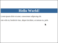 Application site web